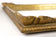 19TH CENTURY, AUSTRIA, GILT BIEDERMEIER WALL MIRROR, HANDCARVED, CIRCA 1850