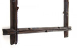 BLACK FOREST, WALL MIRROR, BASSWOOD, AUSTRIA, CIRCA 1890
