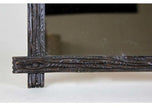 RUSTIC, BLACK FOREST, WALL MIRROR, AUSTRIA, CIRCA 1890