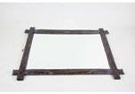 RUSTIC, BLACK FOREST, WALL MIRROR, AUSTRIA, CIRCA 1890