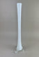 20TH CENTURY, ITALY, MURANO GLASS, LONG NECK VASE, WHITE CLEAR
