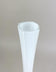 20TH CENTURY, ITALY, MURANO GLASS, LONG NECK VASE, WHITE CLEAR