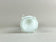 20TH CENTURY, ITALY, MURANO GLASS, LONG NECK VASE, WHITE CLEAR