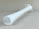 20TH CENTURY, ITALY, MURANO GLASS, LONG NECK VASE, WHITE CLEAR