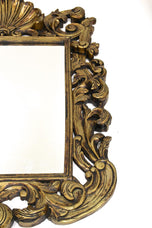 MID CENTURY ITALIAN, FLORentine, WALL MIRROR, ITALY, CIRCA 1940/50