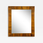 19TH CENTURY, AUSTRIA, NUTWOOD, WALL MIRROR, BIEDERMEIER, 1840