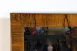 19TH CENTURY, AUSTRIA, NUTWOOD, WALL MIRROR, BIEDERMEIER, 1840
