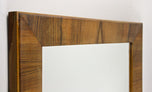 19TH CENTURY, AUSTRIA, NUTWOOD, WALL MIRROR, BIEDERMEIER, 1840