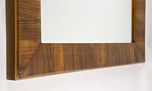 19TH CENTURY, AUSTRIA, NUTWOOD, WALL MIRROR, BIEDERMEIER, 1840