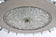 MID CENTURY, MODERN, THREE-TIER, GLASS, CHANDELIER