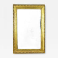 19TH CENTURY, AUSTRIA, BIEDERMEIER WALL MIRROR, GILT