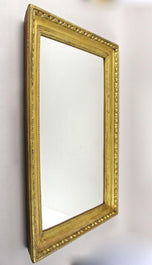 19TH CENTURY, AUSTRIA, BIEDERMEIER WALL MIRROR, GILT