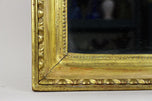 19TH CENTURY, AUSTRIA, BIEDERMEIER WALL MIRROR, GILT