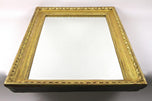 19TH CENTURY, AUSTRIA, BIEDERMEIER WALL MIRROR, GILT