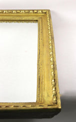 19TH CENTURY, AUSTRIA, BIEDERMEIER WALL MIRROR, GILT