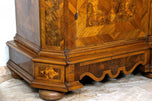 18TH CENTURY, AUSTRIA, NUTWOOD, BAROQUE CABINET, INLAY WORKS