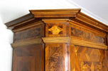 18TH CENTURY, AUSTRIA, NUTWOOD, BAROQUE CABINET, INLAY WORKS