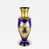 19TH CENTURY, CZECH REPUBLIC, COBALT BLUE, GILT GLASS VASE, ENAMEL PAINTINGS, CA 1890