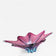 MID CENTURY, ITALY, MURANO GLASS, BOWL, PURPLE, BLUE