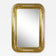 GILT, 19TH CENTURY, AUSTRIA, WALL MIRROR, STUCCO WORKS, ROUNDED CORNERS, CA 1840