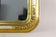 GILT, 19TH CENTURY, AUSTRIA, WALL MIRROR, STUCCO WORKS, ROUNDED CORNERS, CA 1840
