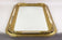 GILT, 19TH CENTURY, AUSTRIA, WALL MIRROR, STUCCO WORKS, ROUNDED CORNERS, CA 1840