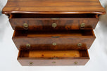 19TH CENTURY, AUSTRIA, NUTWOOD CHEST OF DRAWERS, BIEDERMEIER