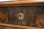 19TH CENTURY, AUSTRIA, NUTWOOD CHEST OF DRAWERS, BIEDERMEIER