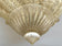 MURANO GLASS, GOLDEN, CEILING LIGHT, FLUSH MOUNT, VENICE, 2003