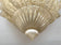 MURANO GLASS, GOLDEN, CEILING LIGHT, FLUSH MOUNT, VENICE, 2003