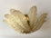 MURANO GLASS, GOLDEN, CEILING LIGHT, FLUSH MOUNT, VENICE, 2003