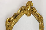 LATE 18TH CENTURY, ITALY, WALL MIRROR, GILT, HANDCARVED, BAROQUE