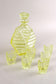 20TH CENTURY, ART DECO, LIQUOR SET, DECANTER, SHOT GLASSES