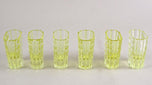 20TH CENTURY, ART DECO, LIQUOR SET, DECANTER, SHOT GLASSES