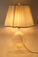 MURANO TABLE LAMP, ITALY, 24K GOLD FLAKES, 1960