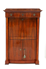 19TH CENTURY, AUSTRIA, NUTWOOD, BIEDERMEIER, SECRETARY DESK