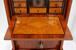 19TH CENTURY, AUSTRIA, NUTWOOD, BIEDERMEIER, SECRETARY DESK