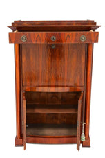 19TH CENTURY, AUSTRIA, NUTWOOD, BIEDERMEIER, SECRETARY DESK