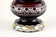 19TH CENTURY, BIEDERMEIER, RUBY RED, GLASS GOBLET, GILT PARTS