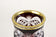 19TH CENTURY, BIEDERMEIER, RUBY RED, GLASS GOBLET, GILT PARTS