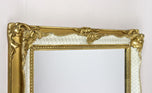 GILT, WHITE, VENETIAN, ROCOCO, STYLE, WALL, MIRROR