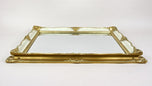 GILT, WHITE, VENETIAN, ROCOCO, STYLE, WALL, MIRROR