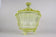 20TH CENTURY, BOHEMIA, CITRUS YELLOW, ART DECO, PUNCH BOWL SERVICE