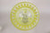 20TH CENTURY, BOHEMIA, CITRUS YELLOW, ART DECO, PUNCH BOWL SERVICE