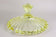 20TH CENTURY, BOHEMIA, CITRUS YELLOW, ART DECO, PUNCH BOWL SERVICE