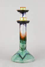 MID CENTURY, AUSTRIA, CERAMIC CANDLE HOLDER, MARKED, 1950