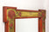 20TH CENTURY, AUSTRIA, ART NOUVEAU, WALL MIRROR, GILT, RED