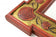 20TH CENTURY, AUSTRIA, ART NOUVEAU, WALL MIRROR, GILT, RED