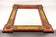 20TH CENTURY, AUSTRIA, ART NOUVEAU, WALL MIRROR, GILT, RED