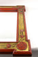 20TH CENTURY, AUSTRIA, ART NOUVEAU, WALL MIRROR, GILT, RED